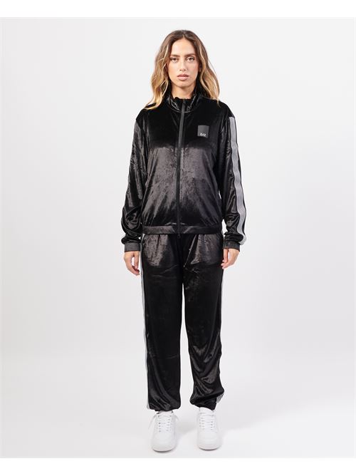 Emporio Armani EA7 women's full zip tracksuit with logo EMPORIO ARMANI EA7 | 6DTV64-TJZDZ1200